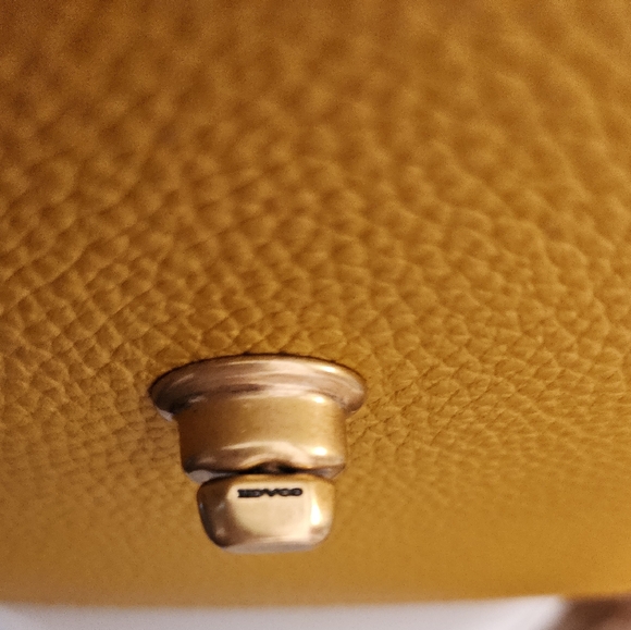 Coach Rambler Crossbody/Shoulder Bag NWT Color: Flax - Picture 6 of 7